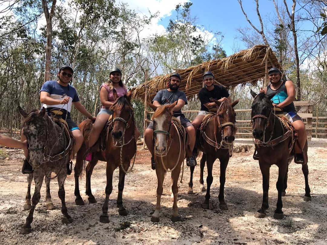 Chichen Itza horseback riding