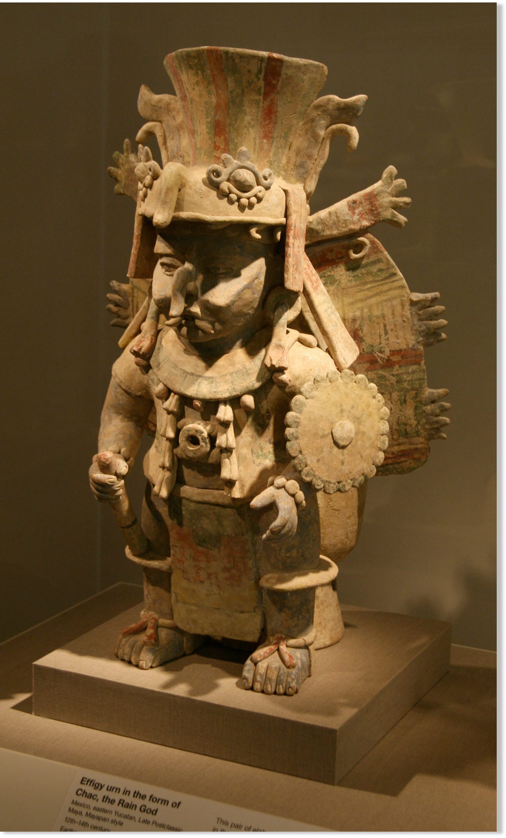Maya god of rain Chaac