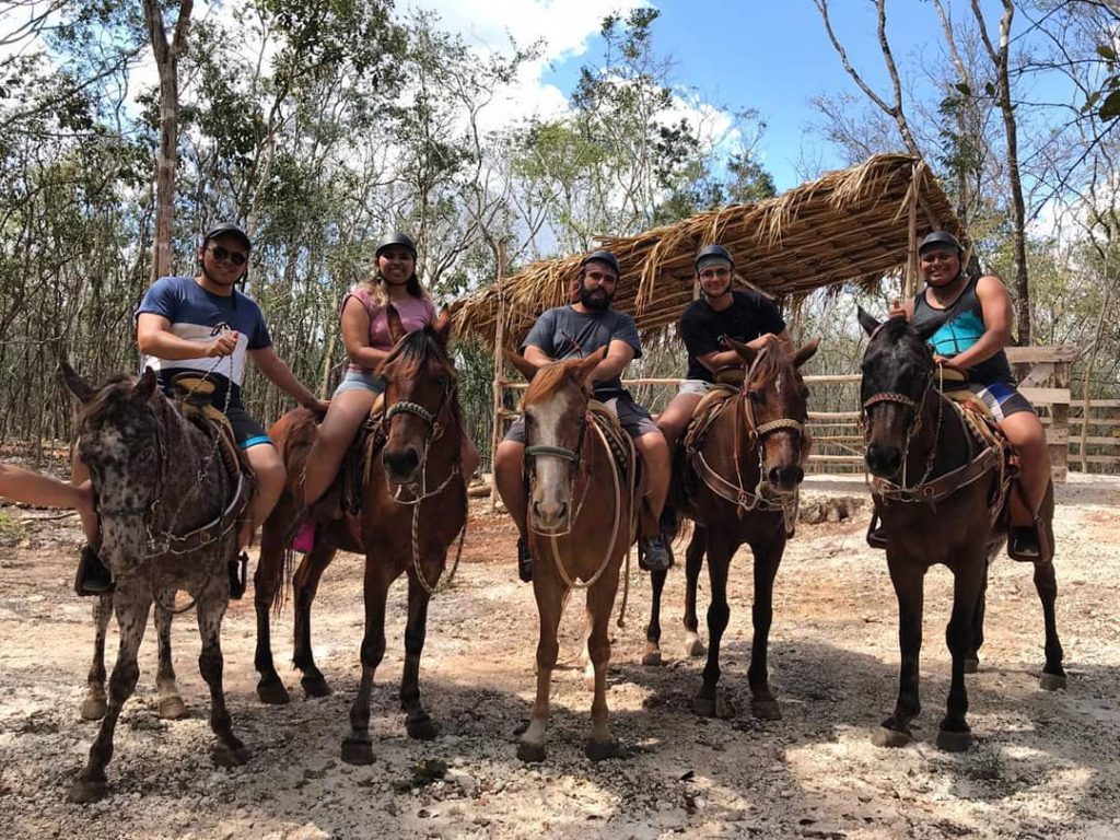 Chichen itza horseback riding